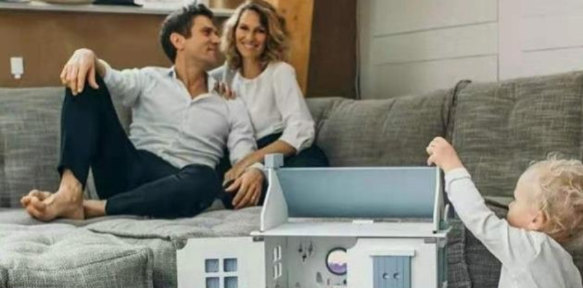 man and woman sitting on an ambient lounge modular sofa